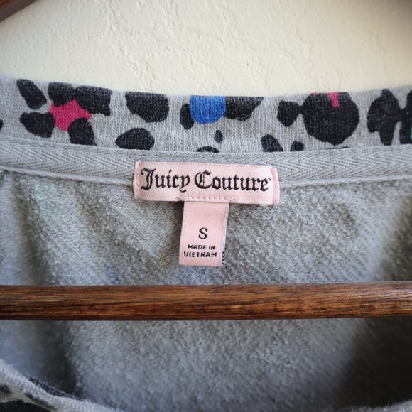 Juicy Couture Animal Print Muscle Tee, Love Glitter Sleeveless Tee - Picture 5 of 6